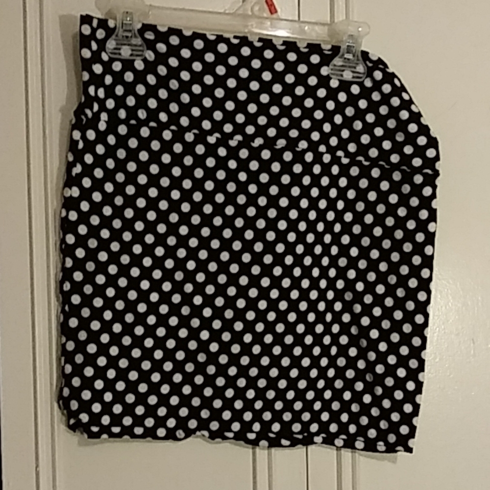 Polka dot skirt